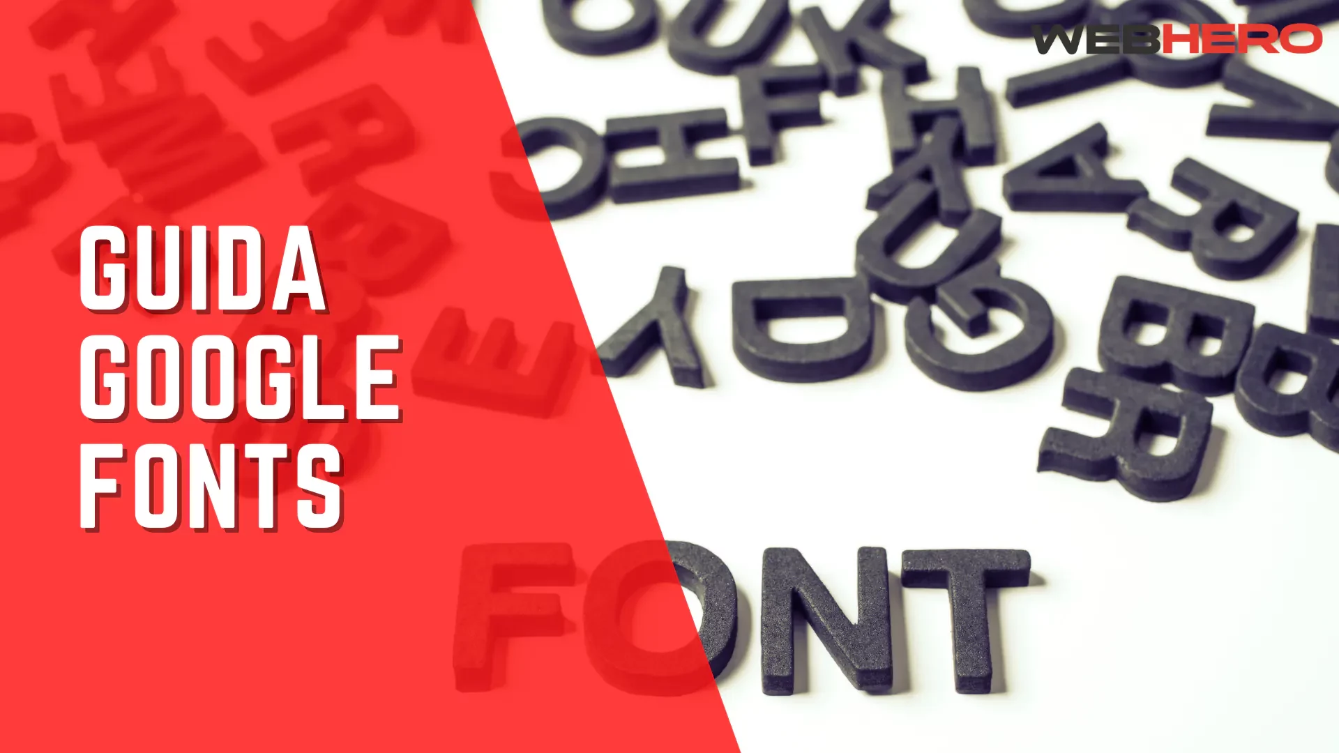 Questa foto descrive: Guida a Google Fonts: come scegliere i font per il tuo sito web