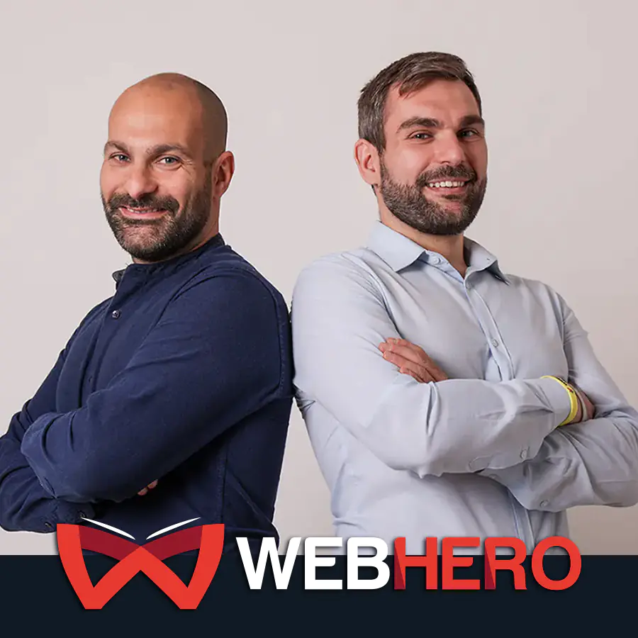 Federico e David Founder Webhero Agency