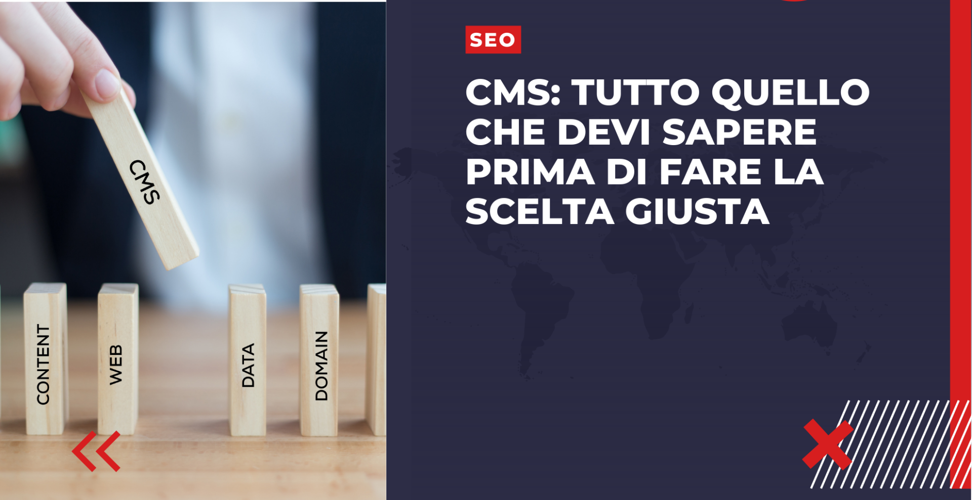 Questa foto descrive: CMS: tutto quello che devi sapere